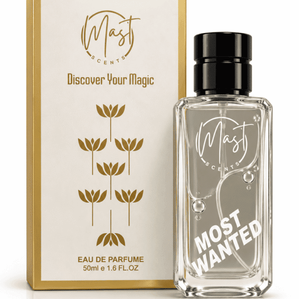Most Wanted men's perfume by Mast Scents bold long lasting fragrance for men
