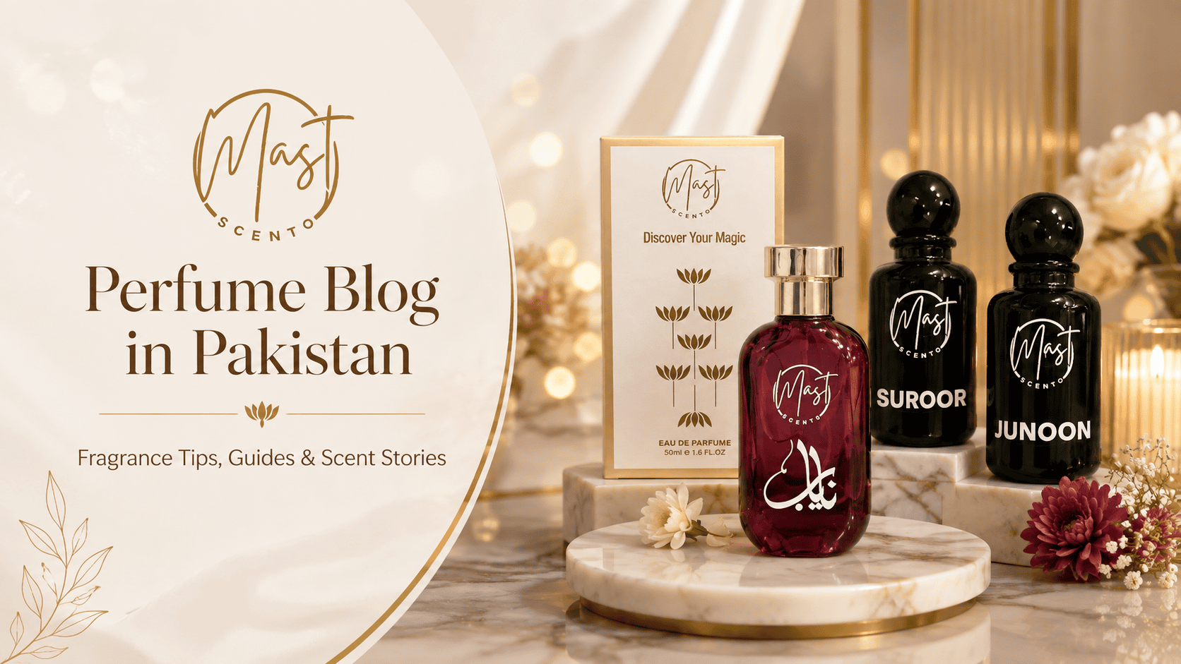 Perfume blog in Pakistan - Mast Scents fragrance tips, guides and scent stories